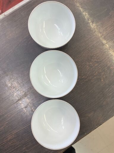 香蘭社 愁海棠 蓋付湯呑 3客セット No.422 ※現金、クレジット、スマホ決済対応※