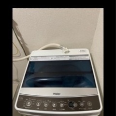 2017年製 Haier 洗濯機5.5㌔ 値下げの画像
