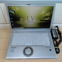 JC01166 パナソニック Let\'s Note CF-LV7 第8世代 14型 SSD 良品 office2019