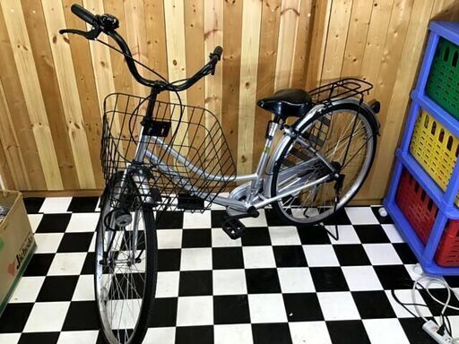 PLEASURE 自転車　26インチ　ママチャリ　通勤　通学　お買い物