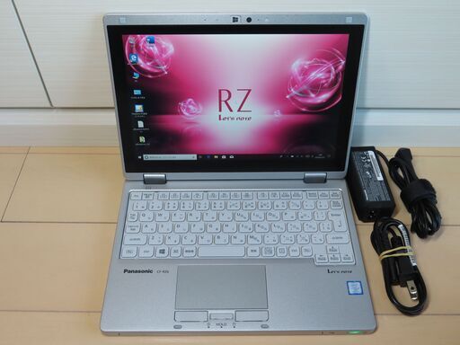 JC01162 パナソニック Let's Note CF-RZ6 LTE搭載 タッチパネル 美品 office2019