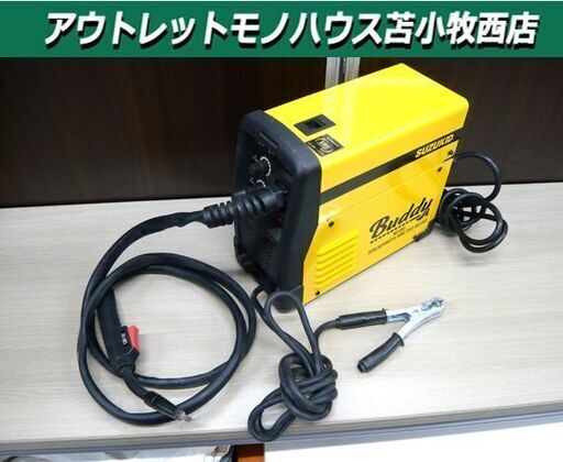 通電のみ確認 100V専用インバータノンガス半自動溶接機 SUZUKID BUDDY80 SBD-80 中古 苫小牧西店
