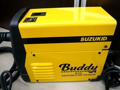 通電のみ確認 100V専用インバータノンガス半自動溶接機 SUZUKID BUDDY80 SBD-80 中古 苫小牧西店