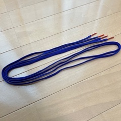 adidas  adizero  紐　ブルー　120cm  一足分の画像