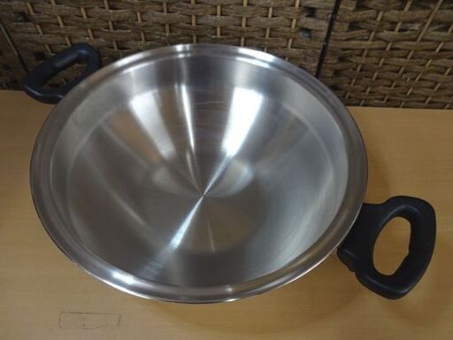 アムウェイ クィーンウォック 4.6L 両手鍋 28cm 大型 IH対応 Amway Queen クイーン 札幌市 白石区