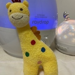 ミキハウス  ベビーおもちゃ　日本製キリンラトル