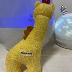 ミキハウス  ベビーおもちゃ　日本製キリンラトルの画像