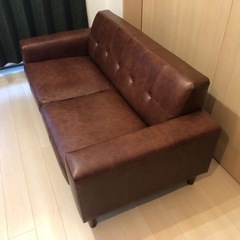 【期間限定】NOCE ノーチェ  本革3人掛けソファの画像