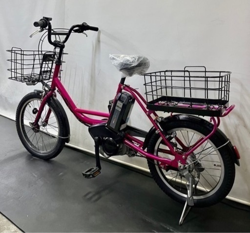 関東全域送料無料 保証付き 電動自転車　ブリヂストン　ジョシスワゴン　20インチ　8.1ah ワゴン　ピンク