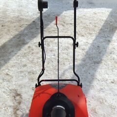 自社配送は札幌市内限定】アルファ工業株式会社 電動除雪機 Snow