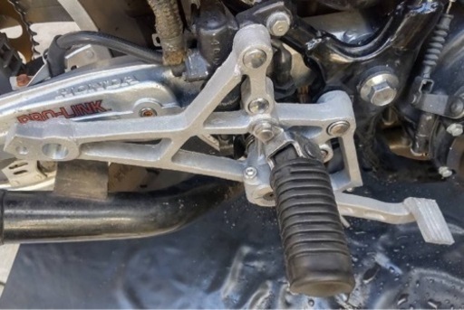 CBX400F ステップ