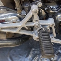 CBX400F ステップ
