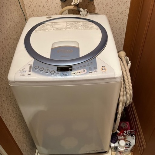 洗濯機まだまだ使用可能