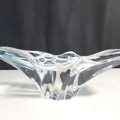 未使用保管品 Baccarat アッシュトレイ キャンディボックス 幅18cm