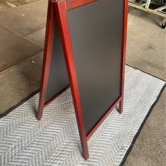 A型ブラックボード　黒板の画像