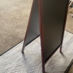 A型ブラックボード　黒板の画像
