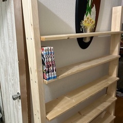 【決まりました】本棚　木材　棚【今日のみ半額で250円】