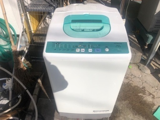 【リサイクルサービス八光】2010年製　日立　白い約束　7㎏　全自動洗濯機　NW-Z77