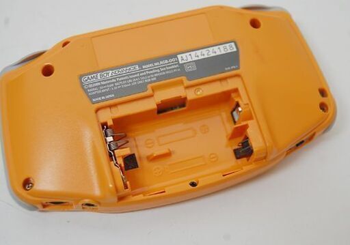 Nintendo ゲームボーイアドバンス AGB-001 オレンジ 元箱付き 動作確認済み GBA 任天堂 ニンテンドー  札幌市 清