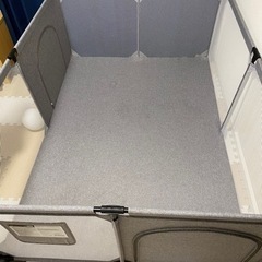 ベビーサークル メッシュ 西松屋