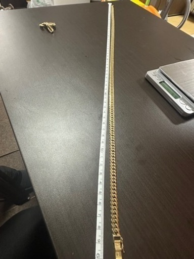 本物の18金　ネックレスとペンダント　116.9g 66cm