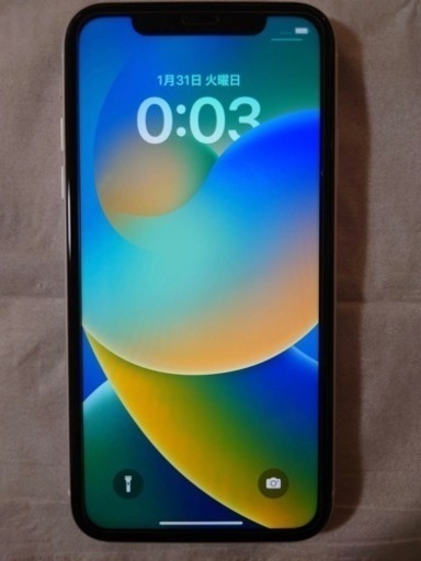 美品 iPhone XR ホワイト白 128GB