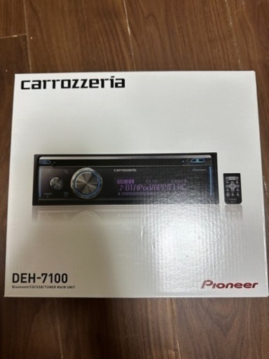 カーオーディオ carrozzeria DEH-7100
