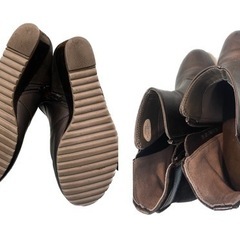 【お値段交渉可】Hush Puppies ショートブーツ　美品の画像