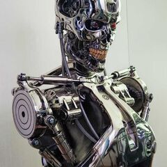 ターミネーター2 1/1スケール T-800   等身大スタチュー【お引き取り限定】の画像