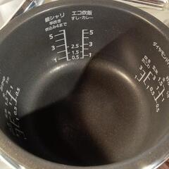 パナソニック　炊飯器　2019年製　美品　使用感無しの綺麗な商品の画像