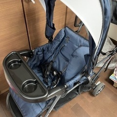 KATOJI二人乗りベビーカーの画像