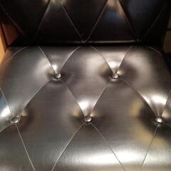 東洋ファニチャー　カリモクスタイル　回転カフェソファ　レトロ感がお洒落なソファ　ミッドセンチュリーモダンの画像