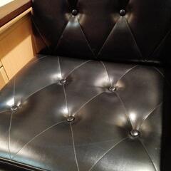 東洋ファニチャー　カリモクスタイル　回転カフェソファ　レトロ感がお洒落なソファ　ミッドセンチュリーモダンの画像