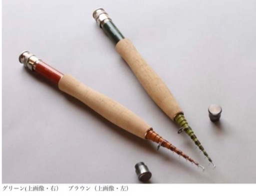 フライフィッシングロッド　オールインワン・テレスティック　 6ft7in #3/ グリーン　美品