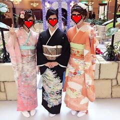 結婚式参列の方ヘアメイク着付けします