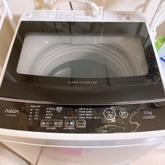新規問合せ不可2021年製 5kg AQUA 洗濯機 AQW-G...
