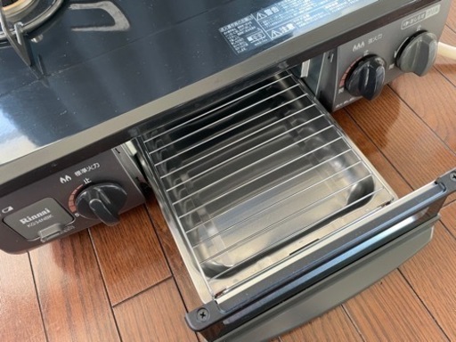 【Rinnai】ガスコンロ KG34NBKR 都市ガス用