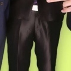 ブラックスーツ上下セット　L sizeの画像