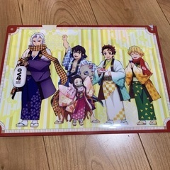 鬼滅の刃 くら寿司 クリアファイルの画像
