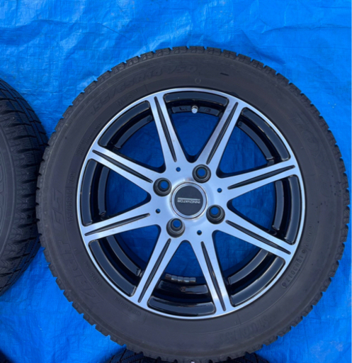 【決まりました】 INNOVATOR 14インチアルミホイール.TOYO トーヨー スタッドレス 155/65R14インチ 2017年