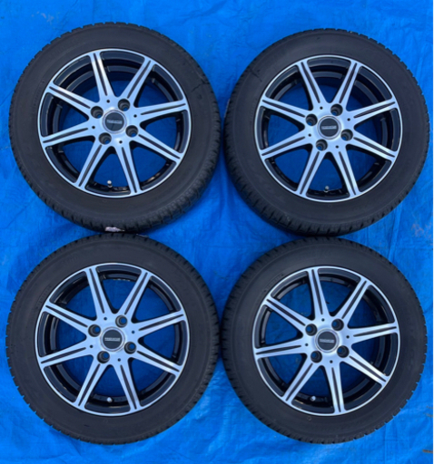 【決まりました】 INNOVATOR 14インチアルミホイール.TOYO トーヨー スタッドレス 155/65R14インチ 2017年