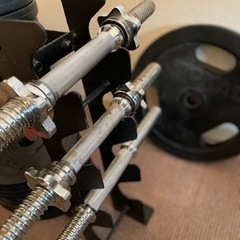 【取りに来られる方限定】ダンベルセット（写真の一部分は売り切れです。内容をご参照下さい。）の画像