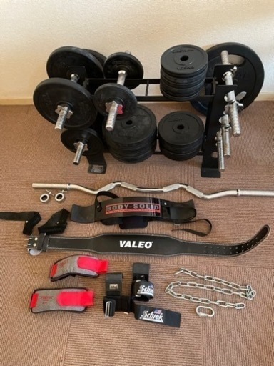 【取りに来られる方限定】ダンベルセット（写真の一部分は売り切れです。内容をご参照下さい。）