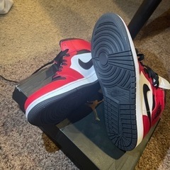 ジョーダン1 ミッド　シカゴブラックトゥー　27.0の画像