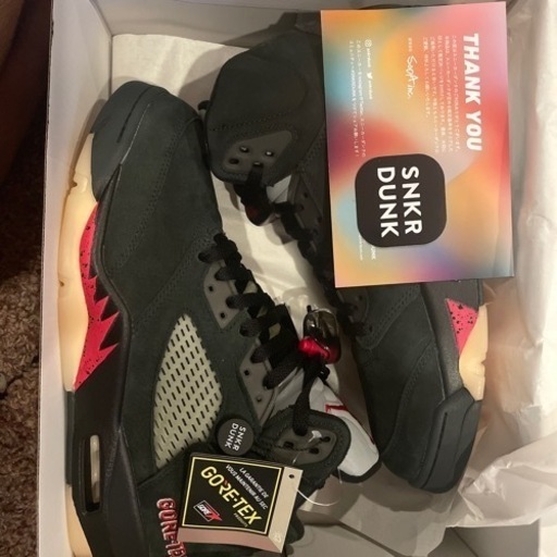 ジョーダン5 レトロ　GORE-TEX オフノワール　28.0