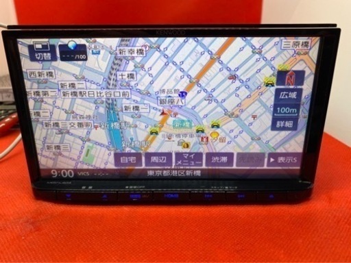 KENWOOD 2023年地図　MDV-L404 新品バックカメラ付きフルセット