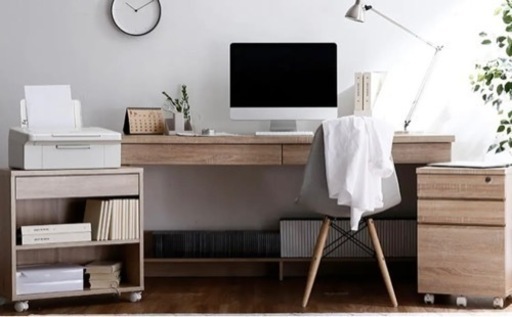 LOWYA ロウヤ　システムデスク3点　160㎝