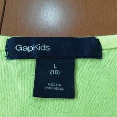 サイズL（10歳）　GapKids　半袖Tシャツ　黄色の画像