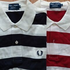 フレッドペリー　ポロシャツ（ボーダー柄）