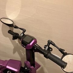 電動バイク  壊れています　分解用　折りたたみバイク　の画像